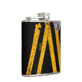 Straßenmarkierungslinien - Cool - Spaß Flachmann (Rechts)