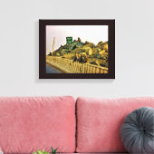 Straßenmitte Leinwanddruck (Insitu (Wohnzimmer))