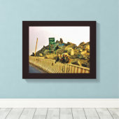 Straßenmitte Leinwanddruck (Insitu (Holzboden))