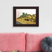 Straßenmitte Leinwanddruck (Insitu (Wohnzimmer))