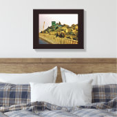 Straßenmitte Leinwanddruck (Insitu (Schlafzimmer))