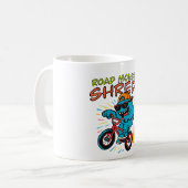 Straßenmonster-Shred Kaffeetasse (Vorderseite Links)