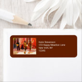 Straßenmusiker spielen Gitarre Mandolin und Flute (Insitu)