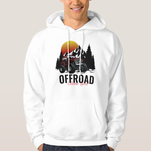 Straßennetz Hoodie (Vorderseite)