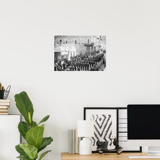 Straßenparade in Deadwood, SD Fotografie Poster (Heimbüro)