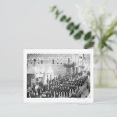 Straßenparade in Deadwood, SD Fotografie Postkarte (Stehend Vorderseite)