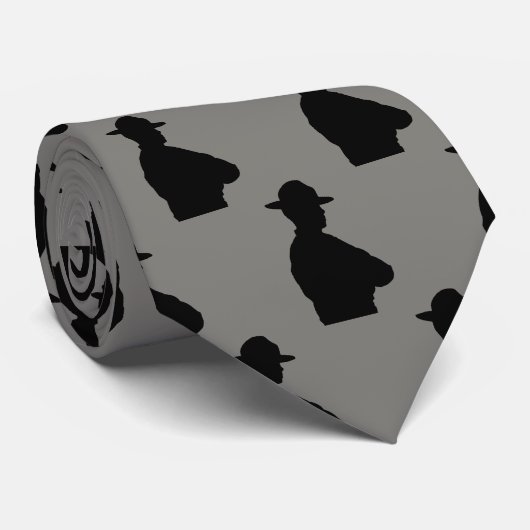 Straßenpatrol Custom Men's Krawatte (Gerollt)