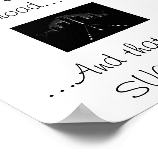 Straßenplakat Poster (Ecke)