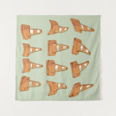 Straßenprofil Wandteppich (Vorderseite (Horizontal))