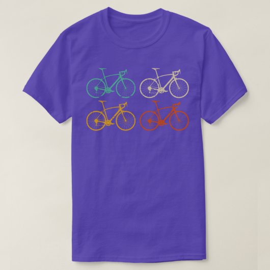 Straßenrad-Radfahren T-Shirt (Design vorne)