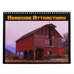 Straßenrand-Anziehungskraft-Kalender Kalender