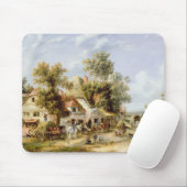 Straßenrand-Gasthaus Mousepad (Mit Mouse)