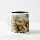 Straßenrand-Gasthaus Zweifarbige Tasse (Vorderseite Links)