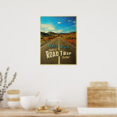 Straßenreise Poster (Küche)