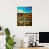Straßenreise Poster (Heimbüro)