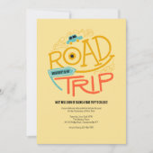 Straßenreise zur Uni Einladung (Vorderseite)