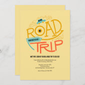 Straßenreise zur Uni Einladung (Vorne/Hinten)