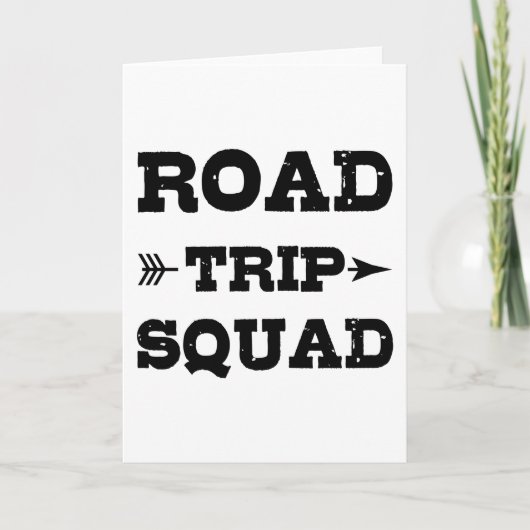 STRASSENREISEQUADRATSPRÜFEN KARTE (Vorderseite)