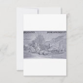 Straßenrennen Dankeskarte (Vorderseite)