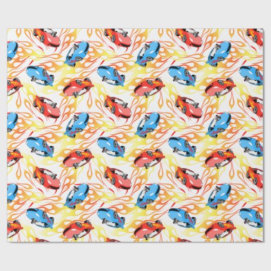 Straßenrennen Geschenkpapier (Flach)