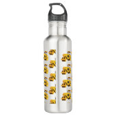 Straßenrollenkompaktor Edelstahlflasche (Rückseite)