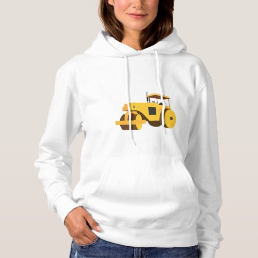 Straßenrollenkompaktor Hoodie (Vorderseite)