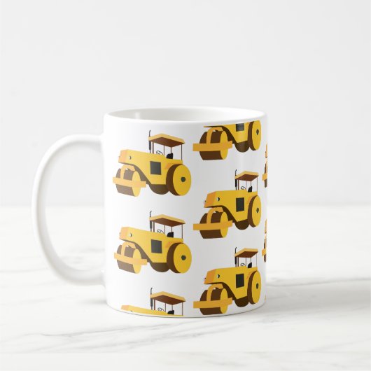 Straßenrollenkompaktor Kaffeetasse (Links)