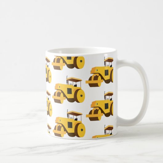 Straßenrollenkompaktor Kaffeetasse (Rechts)
