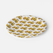 Straßenrollenkompaktor Pappteller (Schrägansicht)