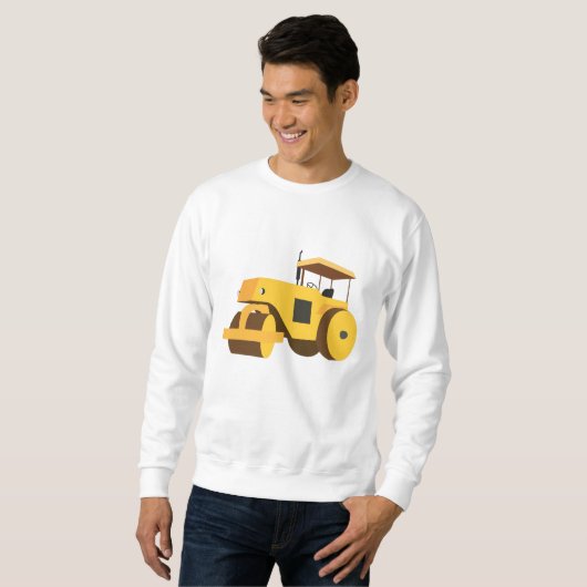 Straßenrollenkompaktor Sweatshirt (Vorne ganz)