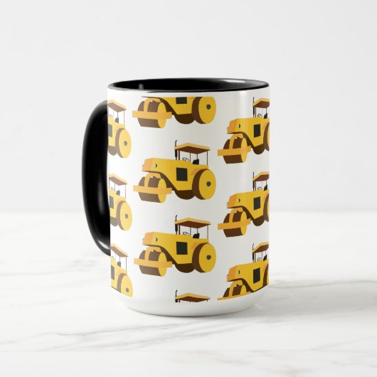 Straßenrollenkompaktor Tasse (Vorderseite Links)