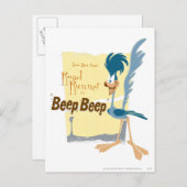 STRASSENRUNNER™-RINDFLEISCH™™™ POSTKARTE (Vorne/Hinten)