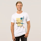 STRASSENRUNNER™-RINDFLEISCH™™™ Tri-Blend SHIRT (Vorderseite voll)