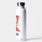 STRASSENRUNNER™-RÖPCHENRINDFLEISCH™™™-Sonnenunterg Trinkflasche (Links)