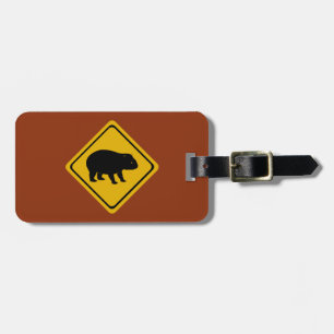 Straßenschild Aussie - wombat - Elektronik Gepäckanhänger