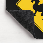 Straßenschild - Dragon Mousepad (Ecke)
