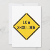 Straßenschild Einladung (Vorderseite)