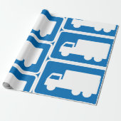 Straßenschild Geschenkpapier (Ungerollt)