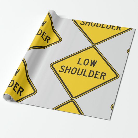 Straßenschild Geschenkpapier (Ungerollt)