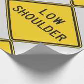 Straßenschild Geschenkpapier