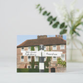 Straßenschild in Little Missenden, Buckinghamshire Postkarte (Stehend Vorderseite)