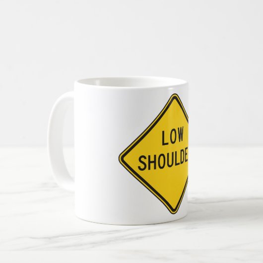 Straßenschild Kaffeetasse (Vorderseite Links)