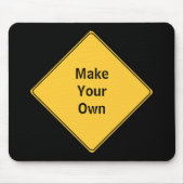 Straßenschild - Machen Sie Ihr eigenes Mauspad (Vorne)