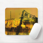 Straßenschild Mousepad (Mit Mouse)