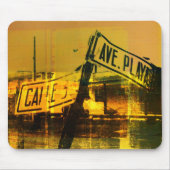 Straßenschild Mousepad (Vorne)