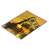 Straßenschild Notizblock (Linke Seite)