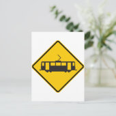 Straßenschild Postkarte (Stehend Vorderseite)