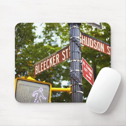 Straßenschilder 2 mousepad (Mit Mouse)