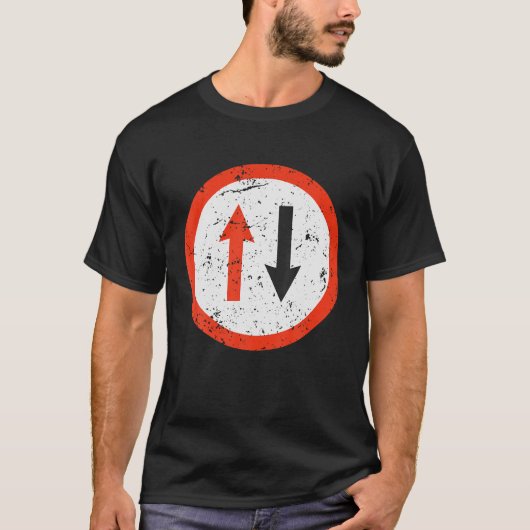 Straßenschilder Funny Street signiert Lazy Hallowe T-Shirt (Vorderseite)