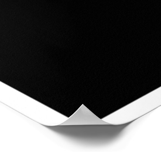 Straßenschilder in Braille Poster (Ecke)